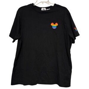 Unisex Adult Disney Parks Pride Tee in Black Sz XXL
